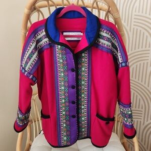 Vintage Samii Clothes By Gay Ellis Wool Coat Jacket